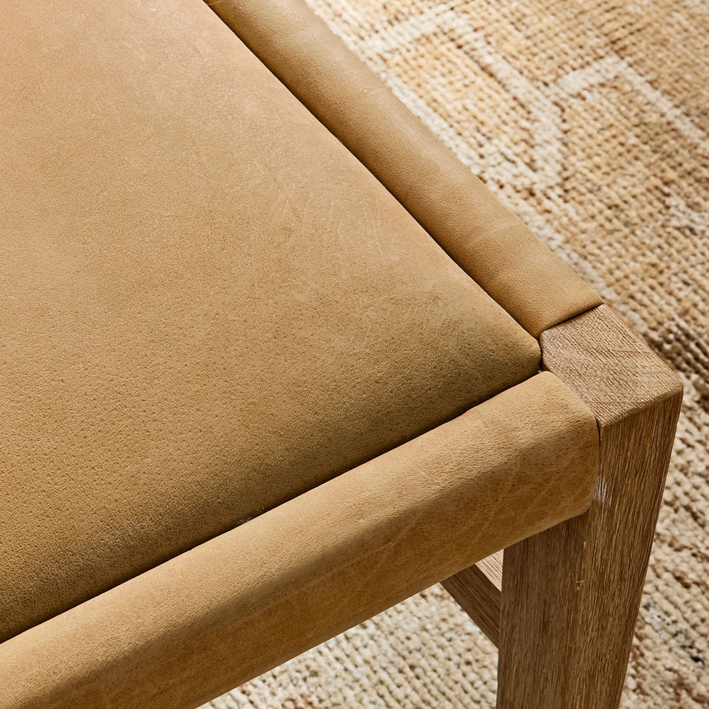 Tuna PU Leather Upholstered Wood Bed Bench