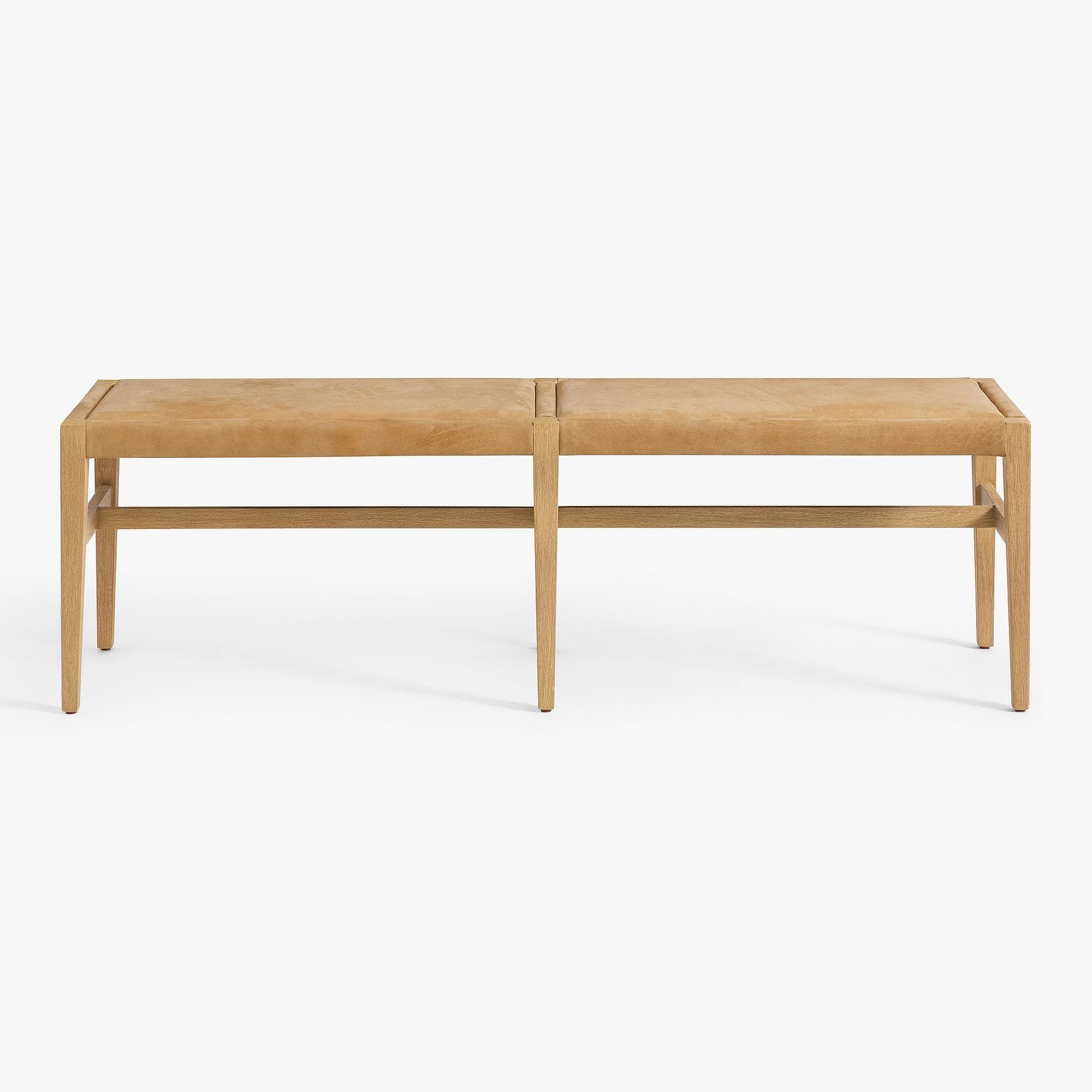 Tuna PU Leather Upholstered Wood Bed Bench
